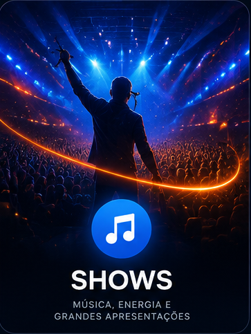 Categoria Shows — conteúdos disponíveis na InfinityTVE