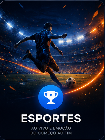 Categoria Esportes — conteúdos disponíveis na InfinityTVE